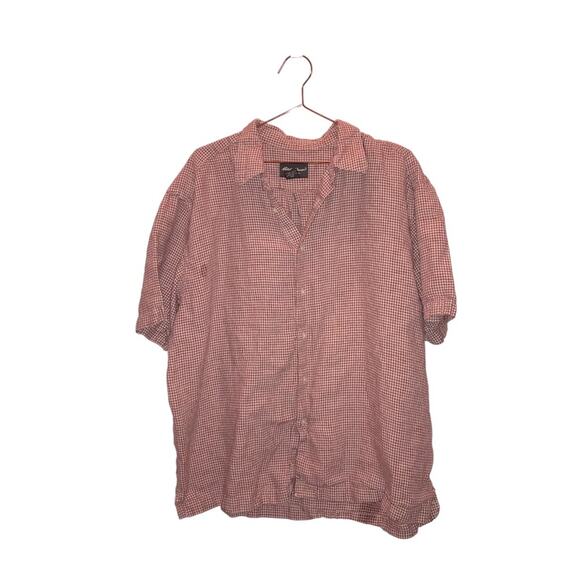 Eddie Bauer Linen Short Sleeve Shirt - Size XXL - Excellent! - Picture 1 of 6